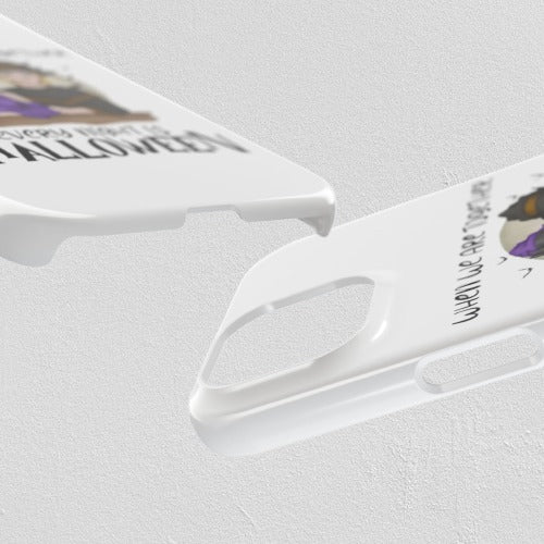 When we are together every night is Halloween | Slim Phone Cases